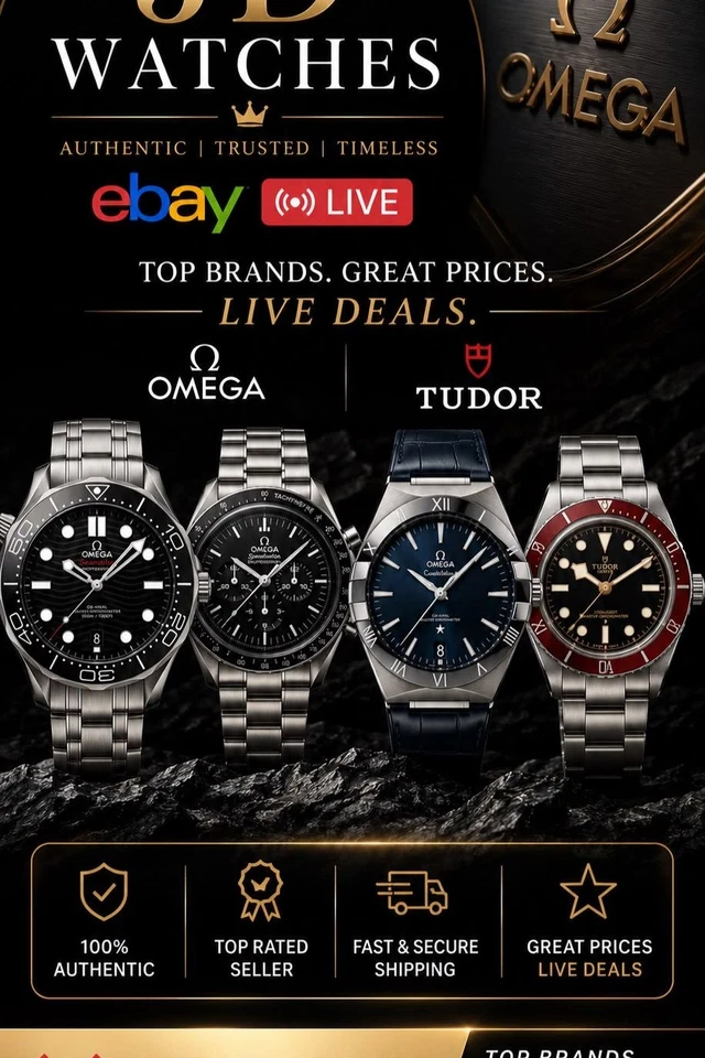 JD Watches NY | Omega and Tudor Auction