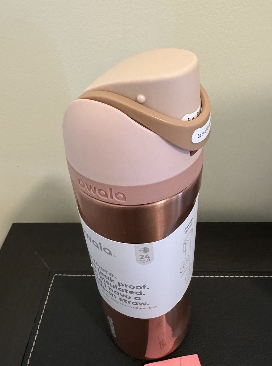 Owala “In Good Company” 24oz Rose Gold FreeSip Water Bottle Target