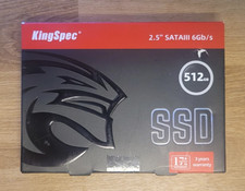 KingSpec 512GB 2.5" SATA III 6Gb/s SSD