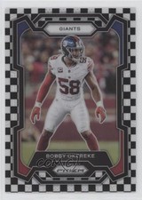 2023 Panini Prizm Black & White Checker Prizm Bobby Okereke #124 u6m