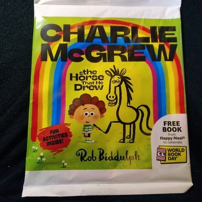 Charlie McGrew & The Horse That He Drew Rob Biddulph McDonald's Collectable Book