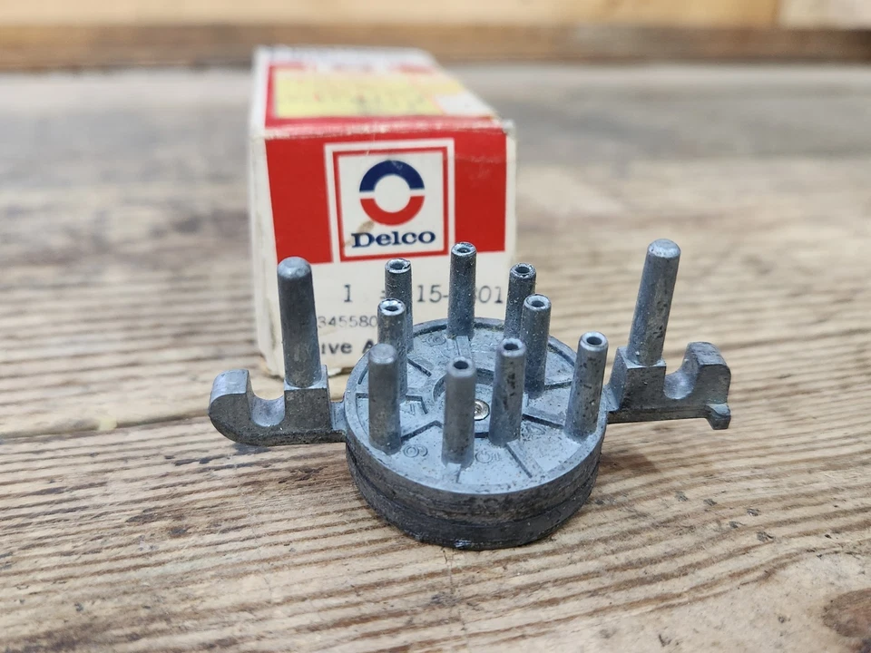 Válvula interruptor de vacío de 8 puertos calentador de aire acondicionado Chevy Buick Olds 1975 nuevo de Lote Antiguo 15-7801 9345580 Foto 3 de 4
