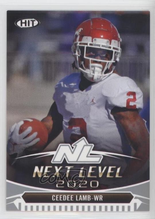 2020 Sage Hit Next Level Silver CeeDee Lamb #100 Rookie RC 0ps8