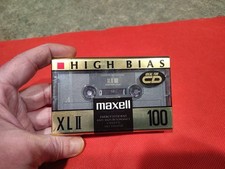 Maxell XL II 90 High Bias Cassette Tape New Sealed