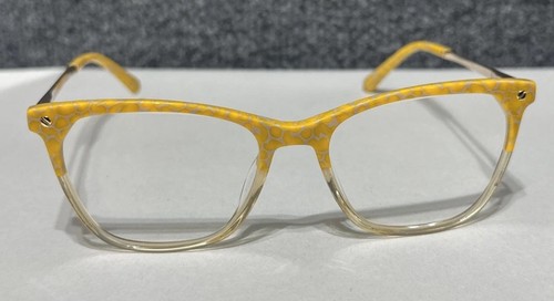 Authentic L.A.M.B Eyeglasses Frames Only Multicolor Yellow LA101
