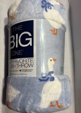 Silly Goose - ORIGINAL - Big One Plush  Oversized Soft Throw Blanket BWT