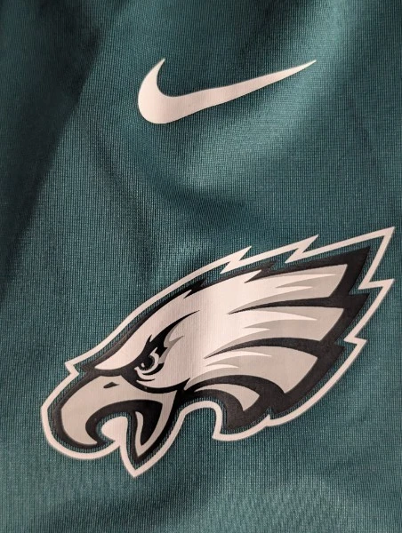 Nick Foles (9) - Philadelphia Eagles (verde medianoche) | Nike (nunca usado) Foto 3 de 4