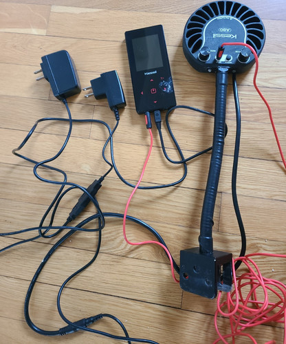 Kessil A80 Tuna Blue w/ Spectral Controller & Gooseneck Reef Light