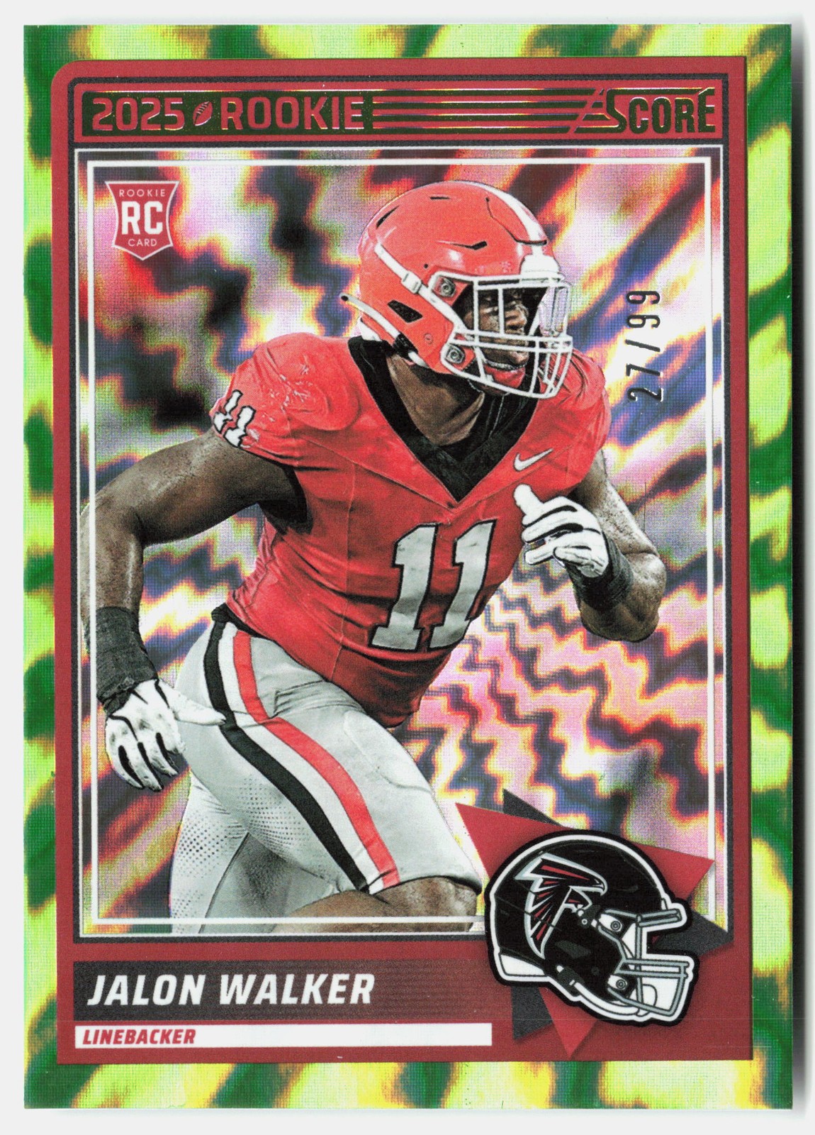 2025 Score #30 Jalon Walker Electric #/99