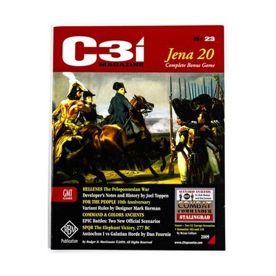 GMT C3i  #23 For the People 10th Anniversary Variant Rules, CC Stalingr Mag VG+