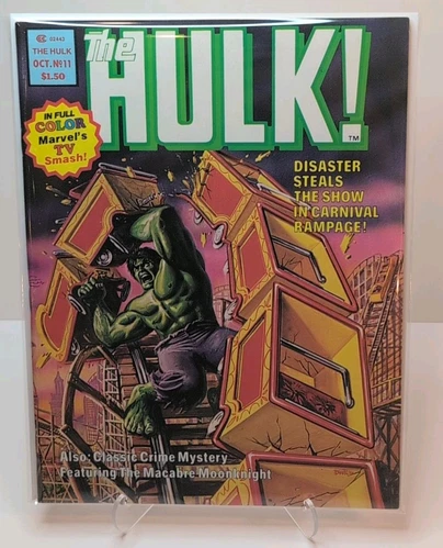THE HULK Magazine #11 (Marvel 1978) VF/NM Moon Knight Story