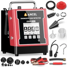 Smoke Machine Leak Detector Automotive EVAP Pipe System Vacuum Diagnostic Tester