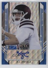 2021 Leaf Metal Draft Portrait Auto Blue Wave /30 KJ Costello #PA-KJC Auto v9t