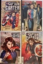 Captain Carter #1 2 3 4 2022 Marvel 1st Appearance Key Comic lot FREE SHIP!!!