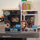 Funko Pop! Marvel Infinity Saga Iron Man (Mark 6) #1571 EE & Tony Stark #1600