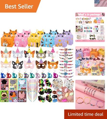 Cat-Themed Birthday Party Supplies - Perfect Treats for Young Cat Lovers