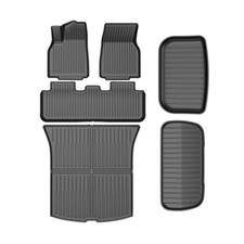 2025-2026 Tesla Model Y Juniper/Standard Floor Mats Custom Fit All Weather TP...
