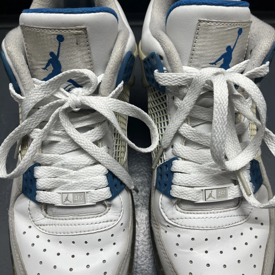 Air Jordan Fusion 4 Azul Militar 364342 141 Talla 8 - Lo mejor de ambos mundos Foto 3 de 4