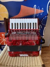 HOHNER 1303-RED 26-Keys Piano Accordion - Red