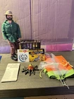 Vintage 1970s GI Joe Adventure Team White Tiger Hunt Figure and Set