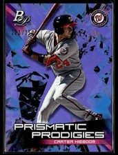 2019 Bowman Platinum Prismatic Prodigies Purple Carter Kieboom 201/250 Nationals