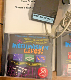Intellivision Intellicart By Schell's Electronics (Number #136) With extras