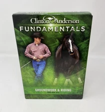 Clinton Anderson Fundamentals 2 Box Sets DVDs & (Arena Mate) Books *Missing DVD