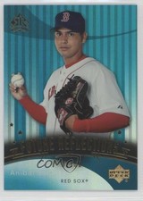 2005 Upper Deck Reflections Future Turquoise 2/50 Anibal Sanchez #204 0af
