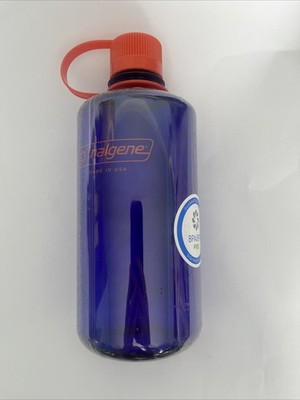 Nalgene 32oz Narrow Mouth PERIWINKLE Sustain BPA-FREE Water Bottle - SEALED!