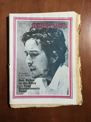 Rolling Stone Magazine March 4, 1971 #77 Bob Dylan - Steve Stills  No Label