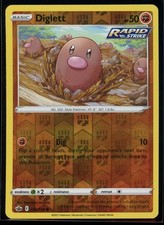 diglett pokemon card price Pokemon TCG -Obsidian Flames -#103 -Diglett -Common -Reverse Holo   Funporium