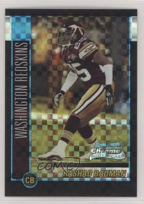 2002 Bowman Chrome X-Fractor 235/250 Rashad Bauman #196 Rookie RC o7p