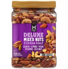 Member's Mark Deluxe Mixed Nuts with Sea Salt, 34 oz.