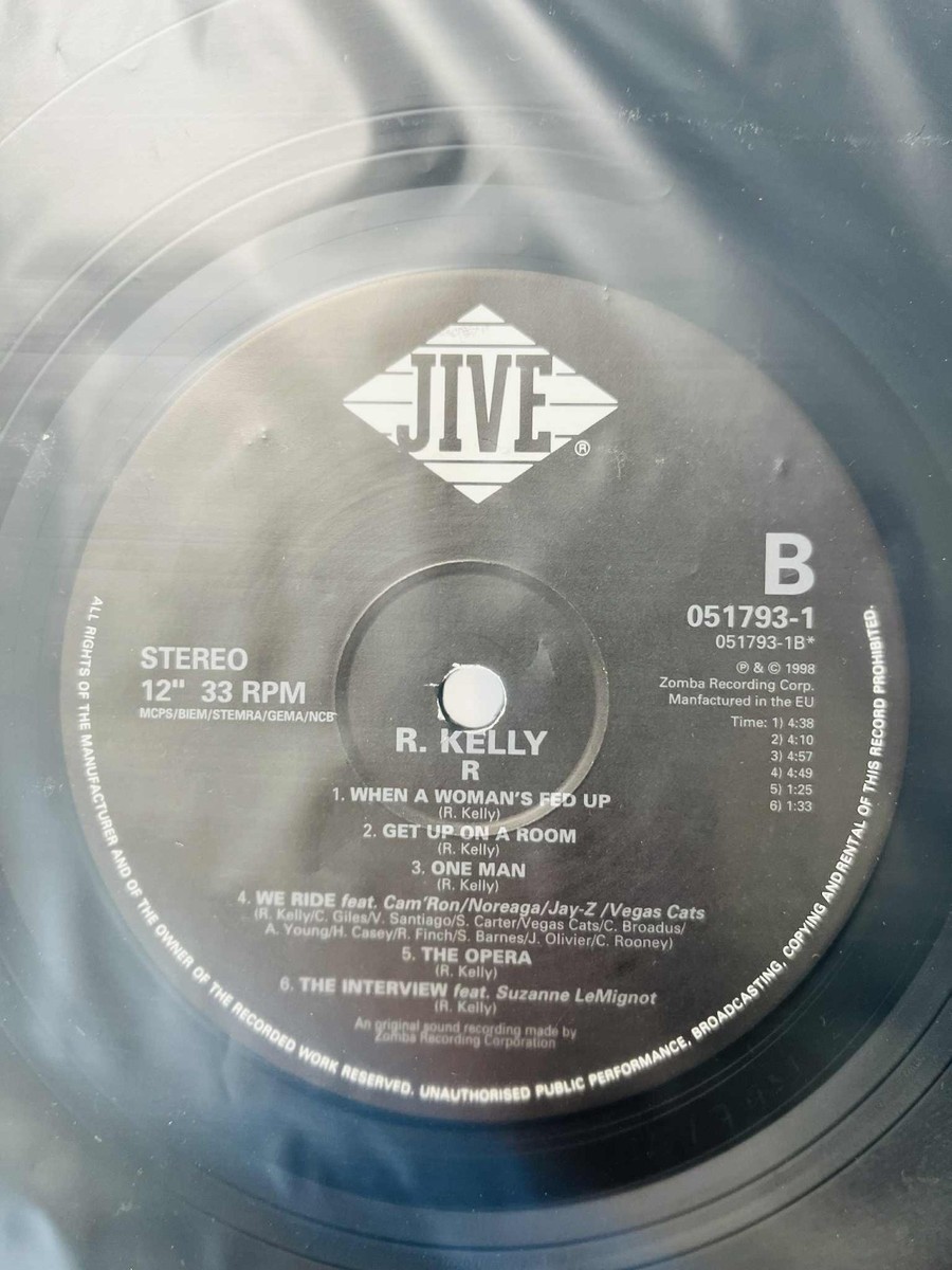 R. Kelly / R. 1998 EU 3LP Vinyl JIVE Records Foxy Brown, NAS