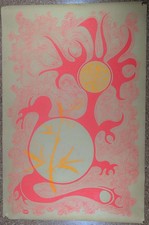 Acapulco Gold vintage 1970's black light poster by Artko