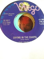 The Orioles, Crying In The Chapel/What Are You Doing On New Years Eve ~ Virgo 45
