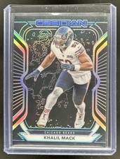 2020 Panini Obsidian Khalil Mack Electric Etch Purple #/100 Bears