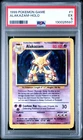 1999 POKEMON BASE SET UNLIMITED #1 ALAKAZAM-HOLO PSA 5