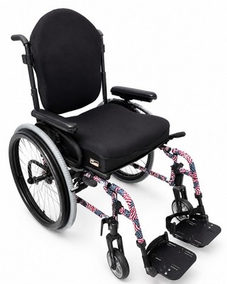 QUICKIE 2 Manual Wheelchair w/ JAY J3 Back & JAY Fusion Cushion 300 lb Folding