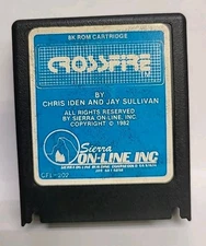 Crossfire for Atari 400/ 800 Game Cartridge Sierra Online