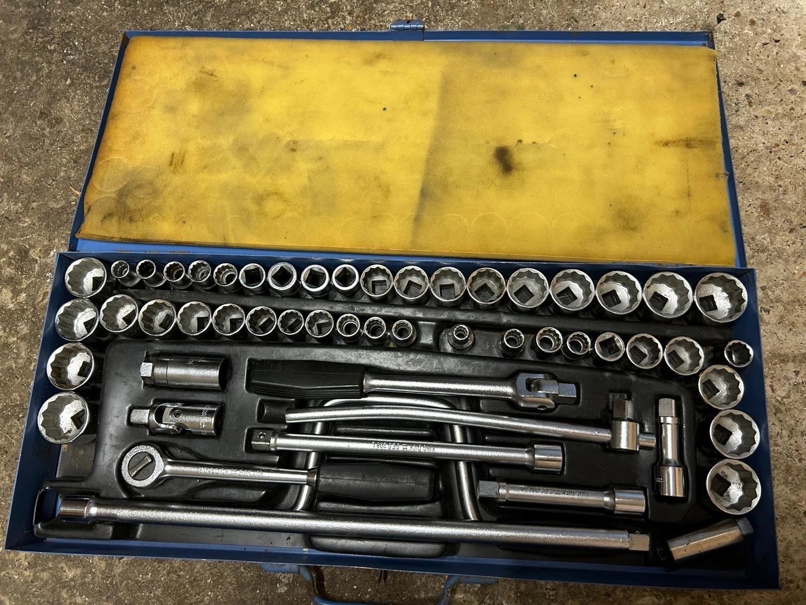 Socket Set with Metric HSW & HSA Socket Set 43 Sockets Used Circa 1960s ...