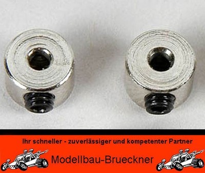 Stellringe 2,1 mm mit Madenschraube für Servogestänge FG Carson Hurrax Smartech