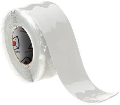 Core Prodigy Fusion Grip Tape - Silicone Rubber Wrap for Pull 10 Foot, White 