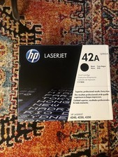NEW Genuine Original HP 42A Black LaserJet Toner Cartridge Q5942A 4240 4250 4350