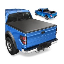 Soft Roll-up Tonneau Cover Fit For Honda Ridgeline 2017-2025 5.0ft Bed