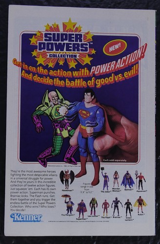 Super Powers #2 DC 1985 Newsstand Darkseid Hawkman Green Arrow Mini-Series - Picture 2 of 2