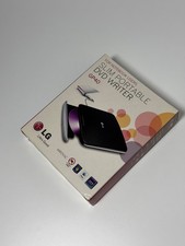 LG Slim Portable External DVD Writer GP40NB40 - New Like Cond/with box and man.