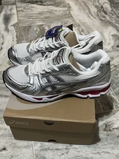 ASICS Gel Kayano 14 crema rosa dolce argento bianco taglia UK 9 nuovo con scatola