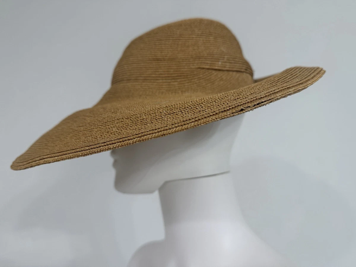 Exquisite Vintage 1950s-60s Cream Textured Woven Hat w/Original Box Late 50s/ Early 60s An Original By Dayne Breton Hat – Retro  main image 4