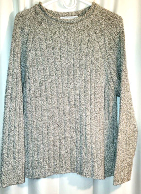Carolyn Taylor for By Design Essentials Women's Gray Pullover Sweater XL